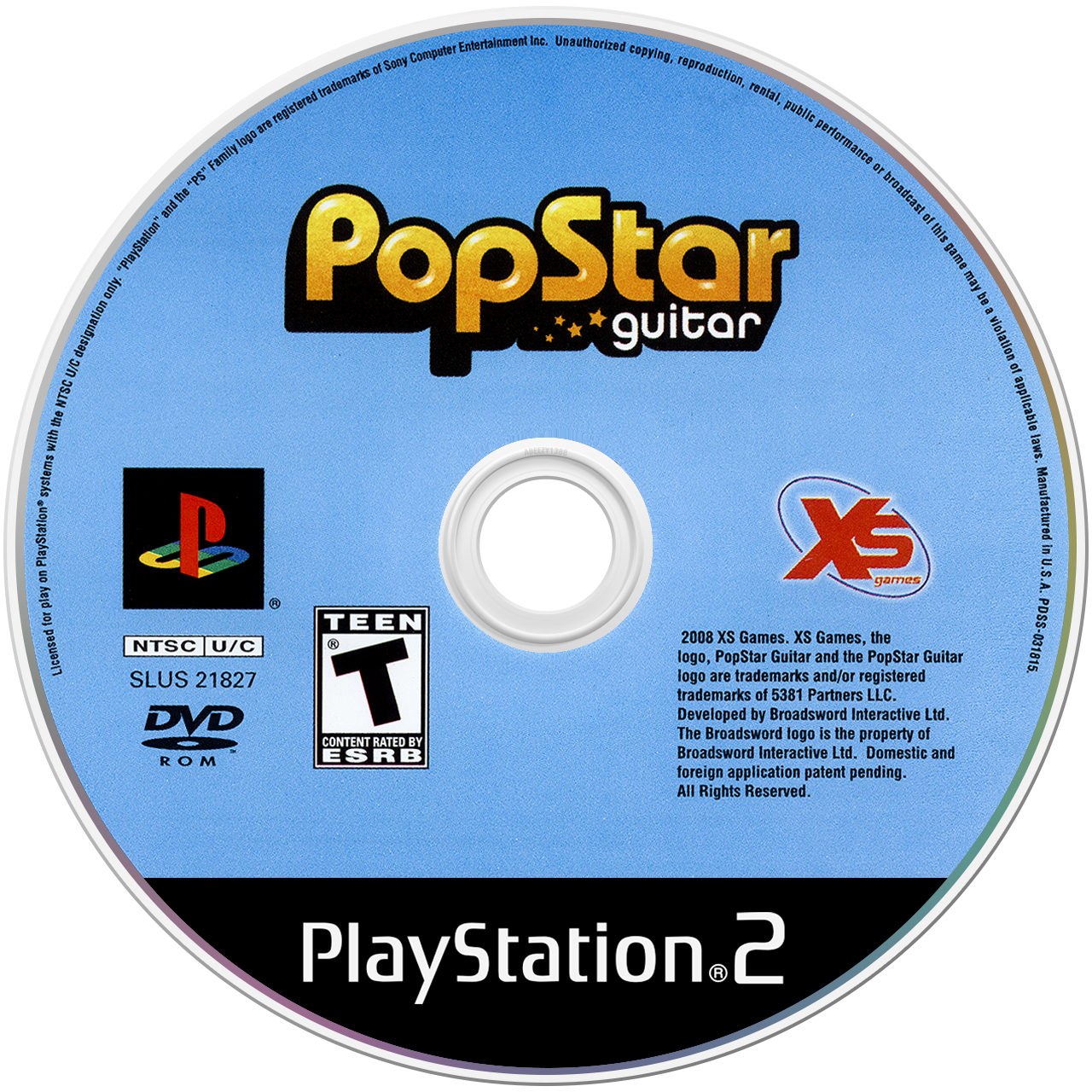 PopStar Guitar media 5 for Playstation 2